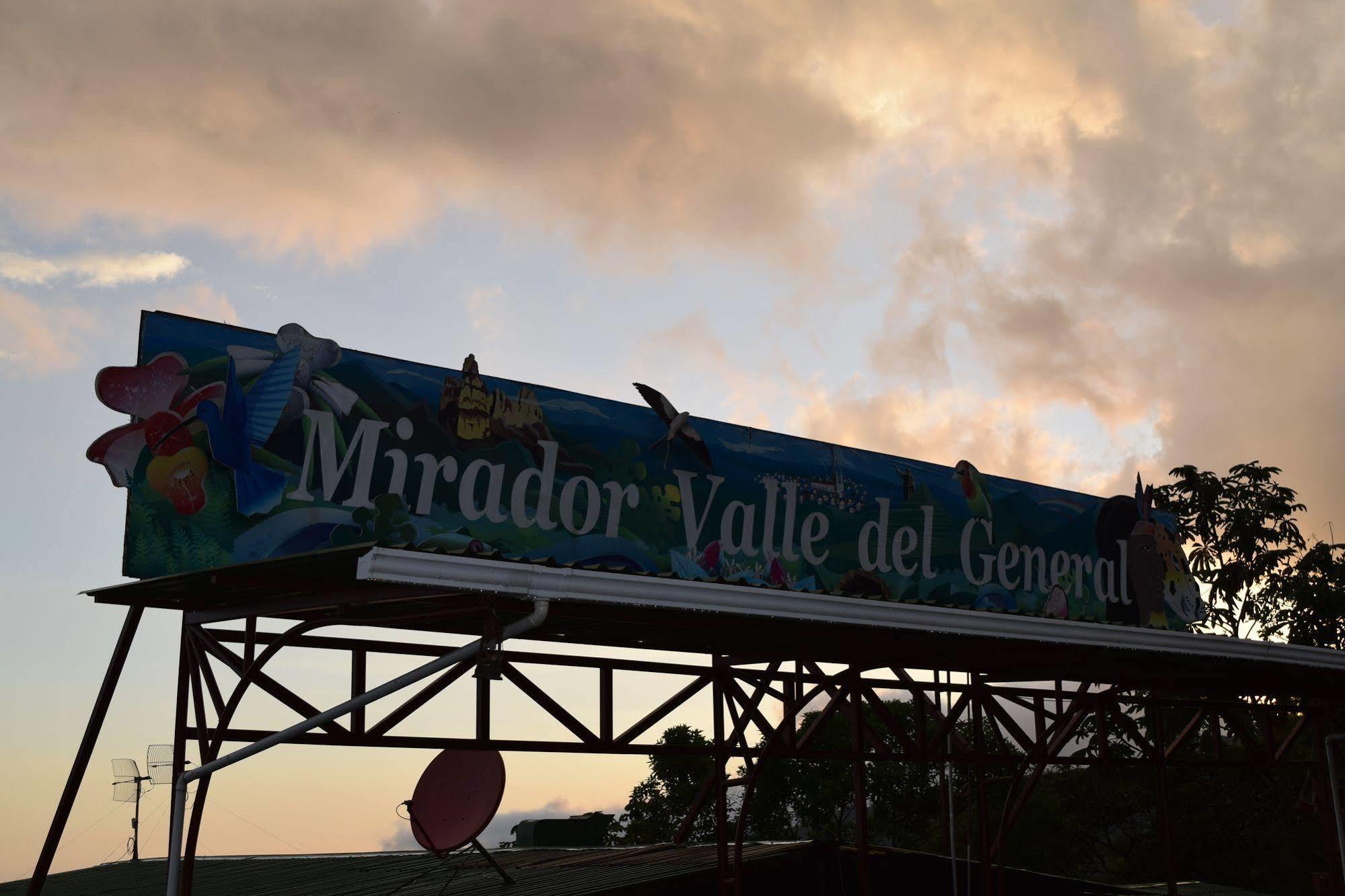 Mirador Valle Del General La Ese Exterior foto